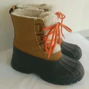 FABKIDS faux fur lined boots 13